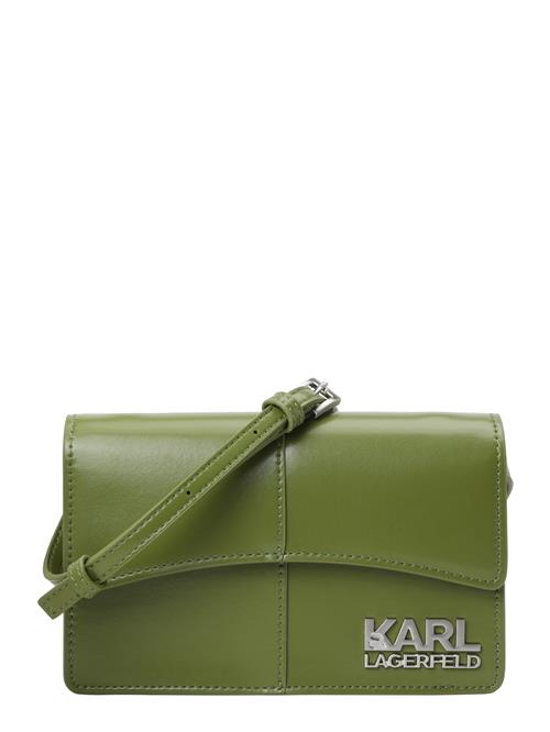 Karl Lagerfeld Skuldertaske 'STONE'  grøn