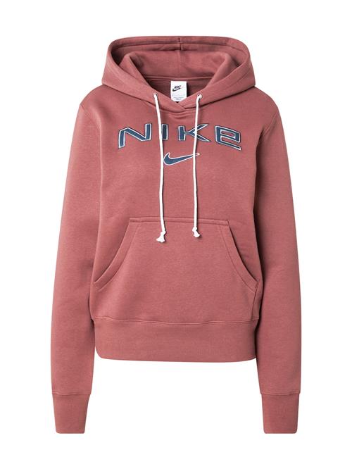 Nike Sportswear Sweatshirt 'PHNX FLC'  navy / kirsebærsrød / hvid