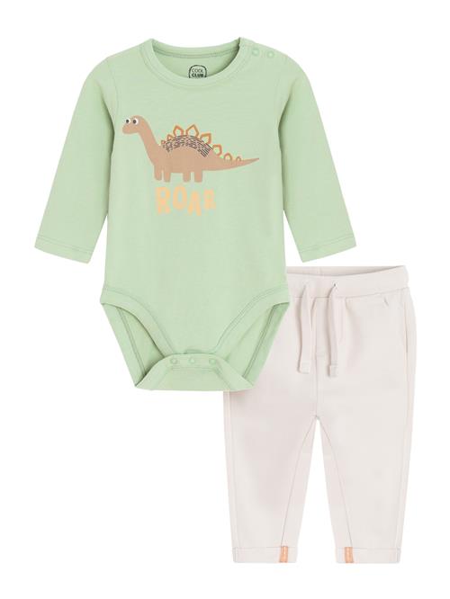 Cool Club Sæt  beige / brun / mint