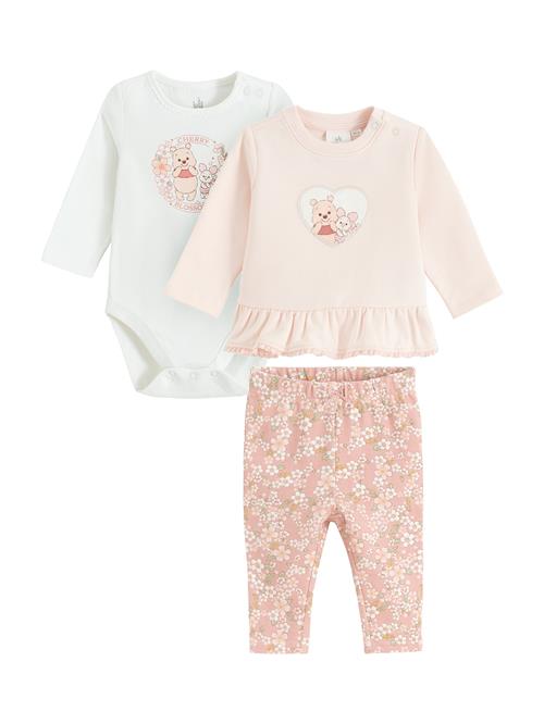 Cool Club Sæt  pastelgrøn / rosé / gammelrosa / hvid