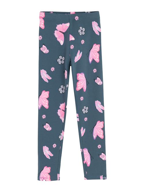 Cool Club Leggings  navy / lilla / pink / hvid