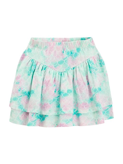 Cool Club Nederdel  turkis / mint / blomme / hvid