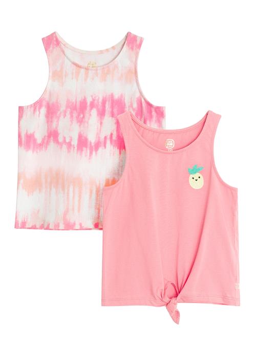 Cool Club Overdel  lyserød / lys pink / hvid