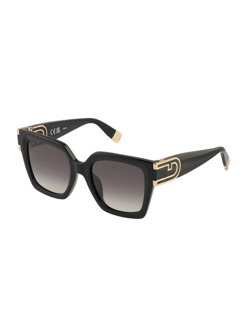 FURLA Solbriller 'SFU878'  guld / sort