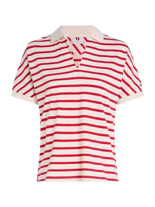 Se TOMMY HILFIGER Shirts  beige / blodrød ved About You