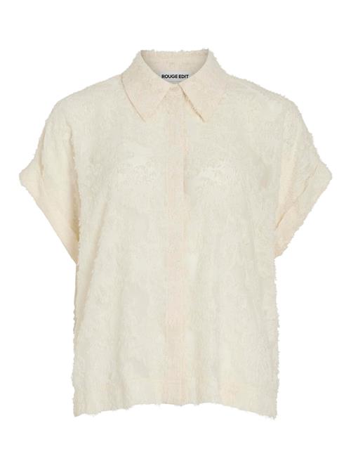 Se ROUGE EDIT Bluse  pastelgul ved About You