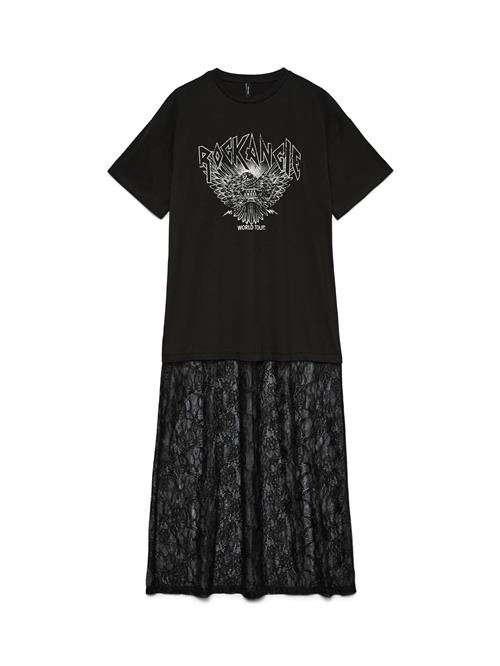 VERO MODA Kjole 'VMFREYA'  sort / hvid