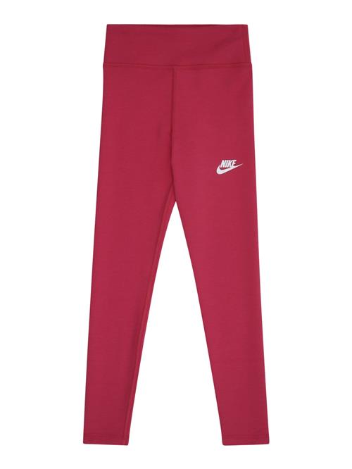 Nike Sportswear Leggings 'CLSSC'  mørk pink / hvid