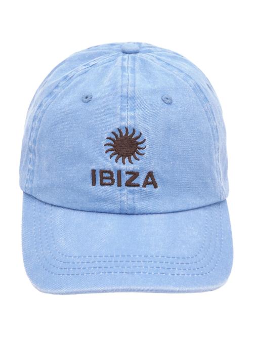 Pull&Bear Hætte  blue denim / sort
