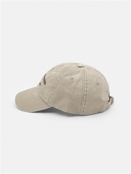 Pull&Bear Hætte 'GORRA RHODE ISLAND'  pastelgrøn / sort / hvid