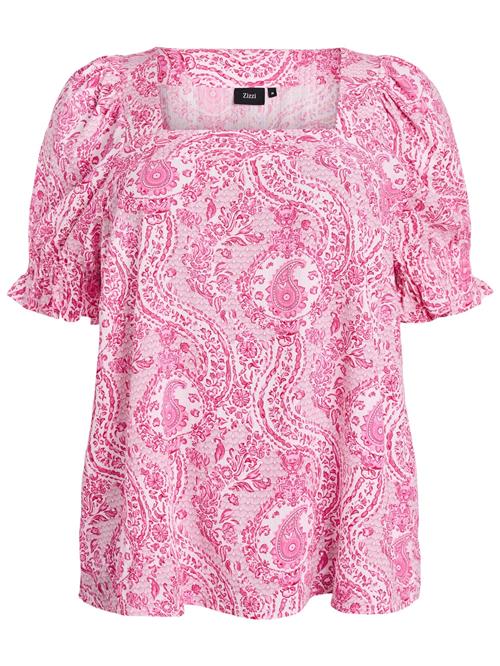 Zizzi Bluse 'Vrita'  lyserød / pastelpink / lys pink