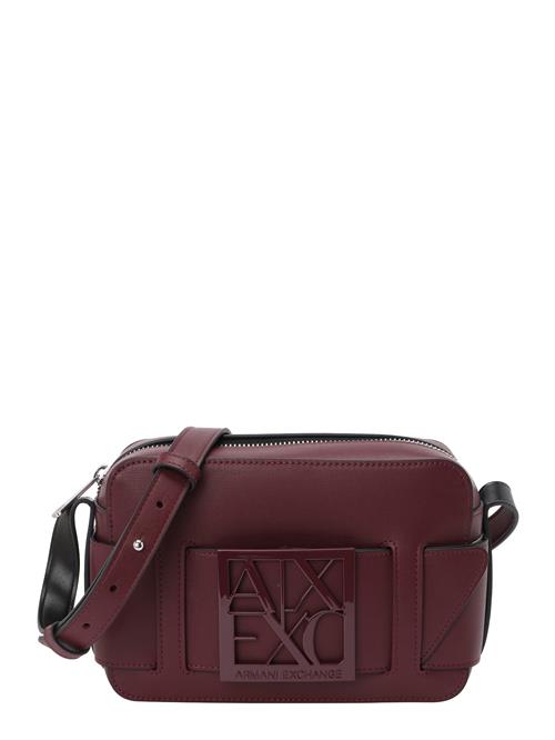 ARMANI EXCHANGE Skuldertaske  burgunder