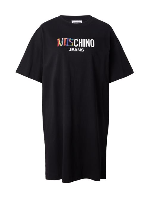 Moschino Jeans Kjole  lyseblå / lys rød / sort / hvid