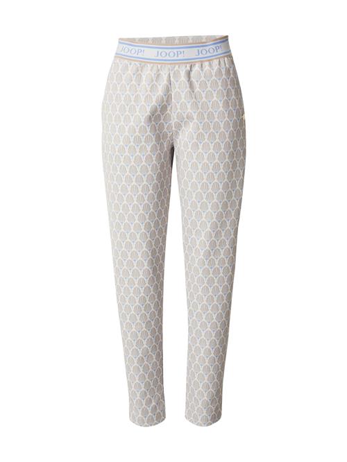 Se JOOP! Bukser 'Tulla'  beige / lyseblå / hvid ved About You