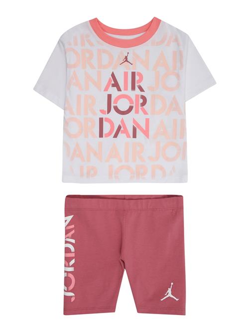 Jordan Sæt 'FOCUS'  koral / lys pink / kirsebærsrød / hvid