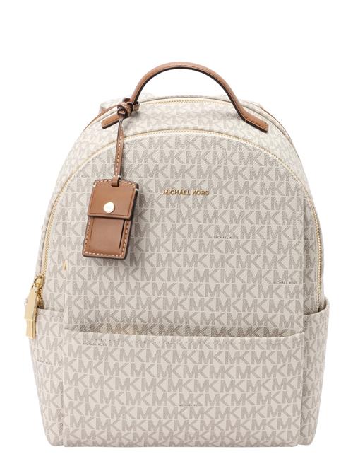 MICHAEL Michael Kors Rygsæk  brun / offwhite