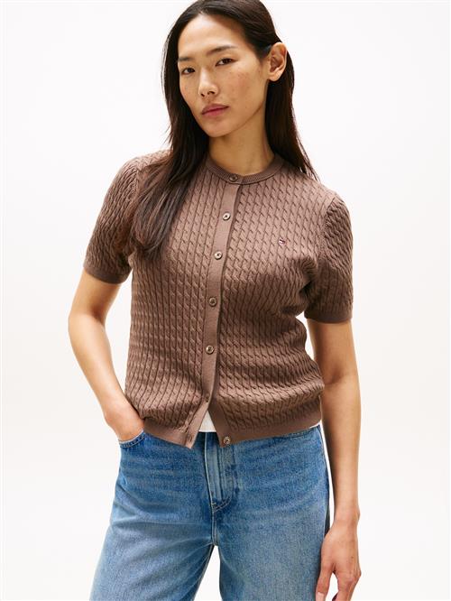 TOMMY HILFIGER Cardigan  brun