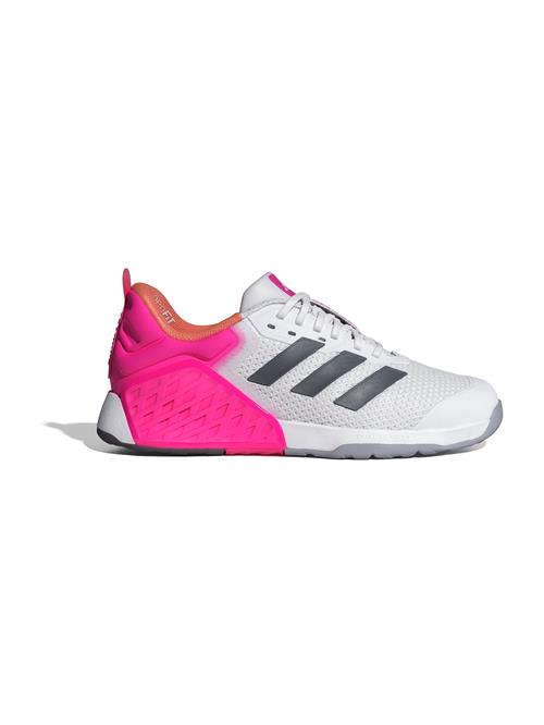 ADIDAS PERFORMANCE Sportssko 'Dropset 3'  lysegrå / pink / sort