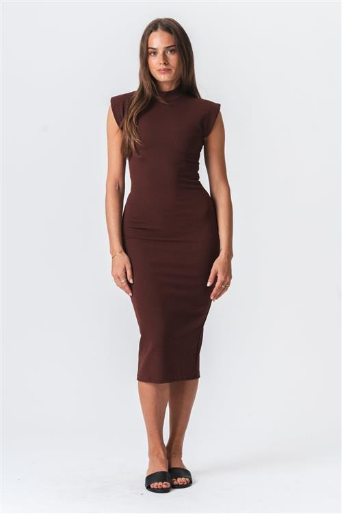 Isabella Kjole - Brun - XL - TeeShoppen