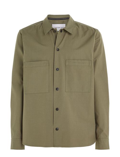 Se Relaxed Shirt Calvin Klein Jeans Khaki ved Booztlet