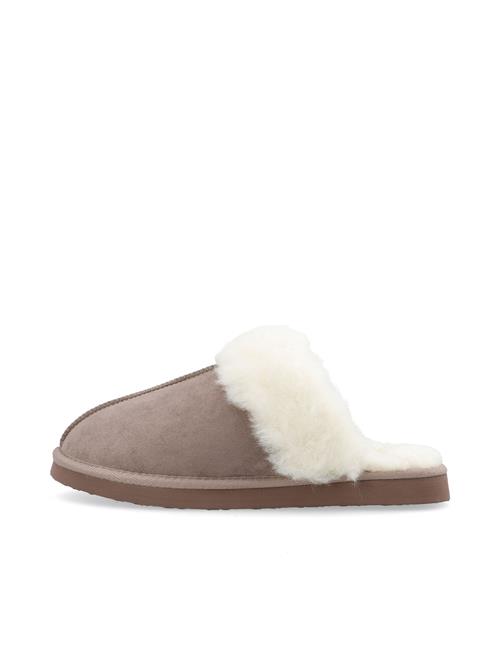 Bianco Hjemmesko 'Sweetie'  brun / uldhvid