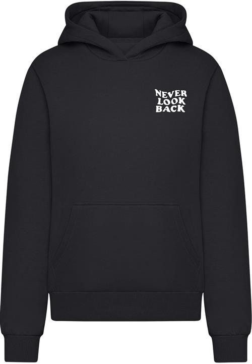 Miss Tee Sweatshirt 'Never Look Back'  sort / hvid