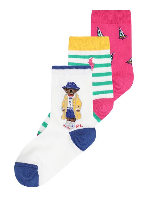 Polo Ralph Lauren Sokker  mørkeblå / grøn / pink / hvid