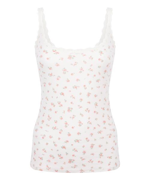Hunkemöller Soveskorte  grøn / rød / hvid