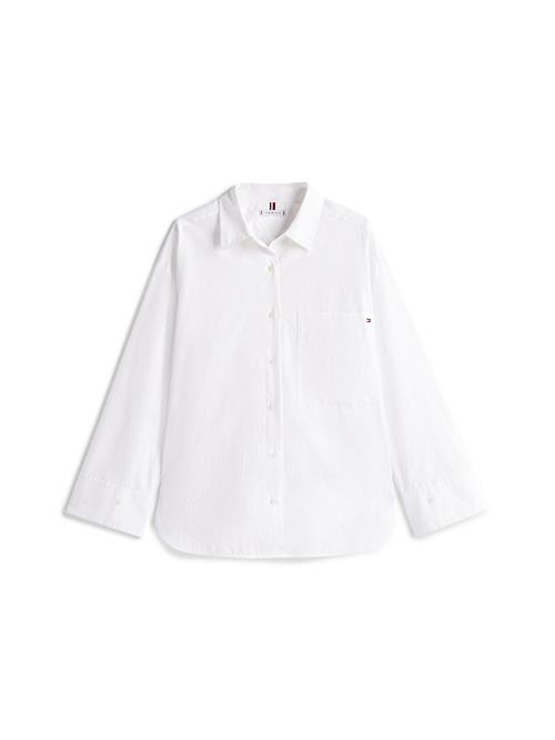 TOMMY HILFIGER Bluse 'ESS'  hvid