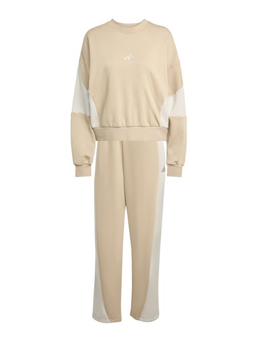 ADIDAS SPORTSWEAR Træningsdragt 'LAZIDAY'  beige / uldhvid