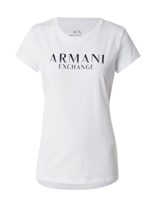 ARMANI EXCHANGE Shirts  sort / hvid