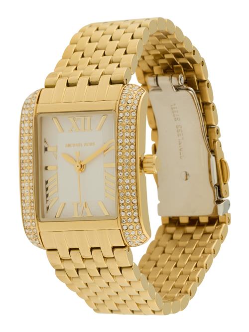 MICHAEL Michael Kors Analogt ur 'EMERY'  guld / sølv / hvid