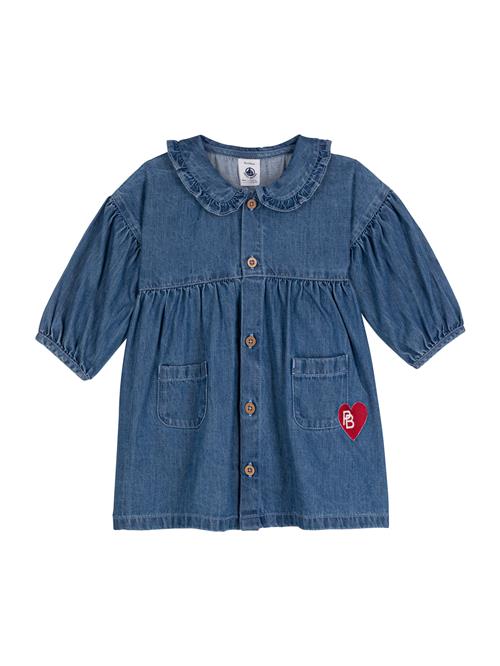 Se PETIT BATEAU Kjole  blå / mørkerød ved About You