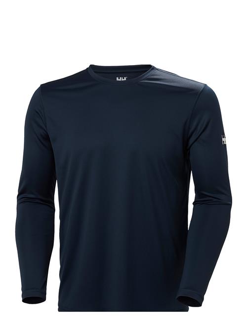 Se Hh Tech Crew Ls 2.0 Helly Hansen Navy ved Booztlet