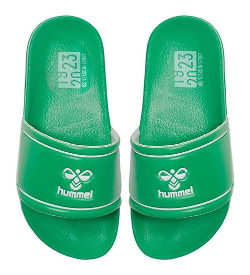 Hummel Badesandaler - Pool Slide JR - Absinthe Green