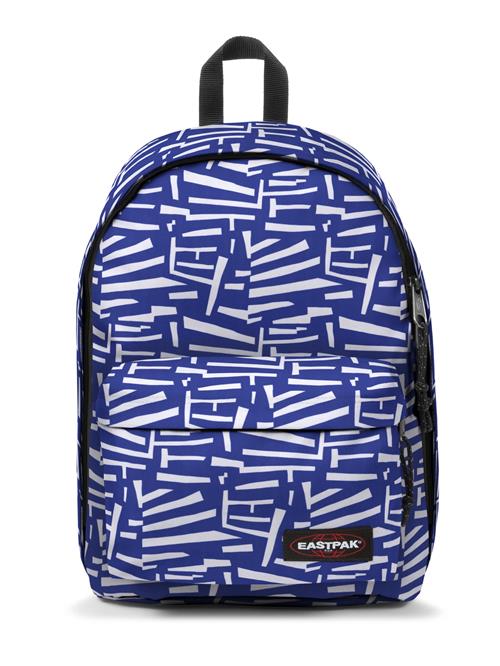EASTPAK Rygsæk  blå / sort / hvid