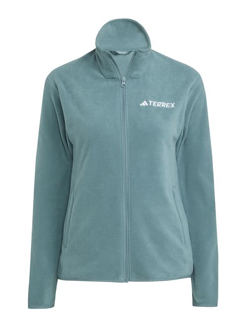 ADIDAS TERREX Funktionsfleecejakke 'Essentials'  petroleum