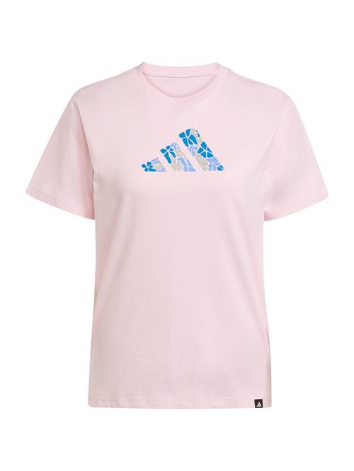 Se ADIDAS SPORTSWEAR Funktionsbluse 'SOFTS 1'  royalblå / lysegrøn / lyserød ved About You