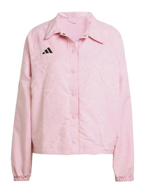 ADIDAS SPORTSWEAR Sportsjakke 'TIRO Q3'  lyserød / sort