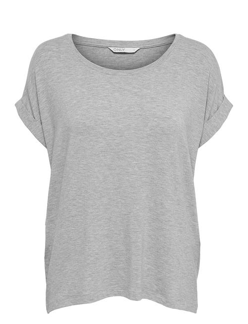 Onlmoster S/S O-Neck Top Jrs ONLY Grey