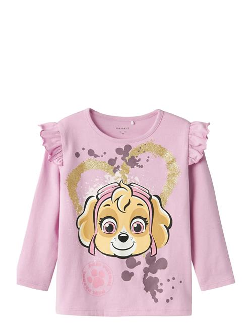 Nmfjutte Pawpatrol Ls Top Box Noos Cplg Name It Pink