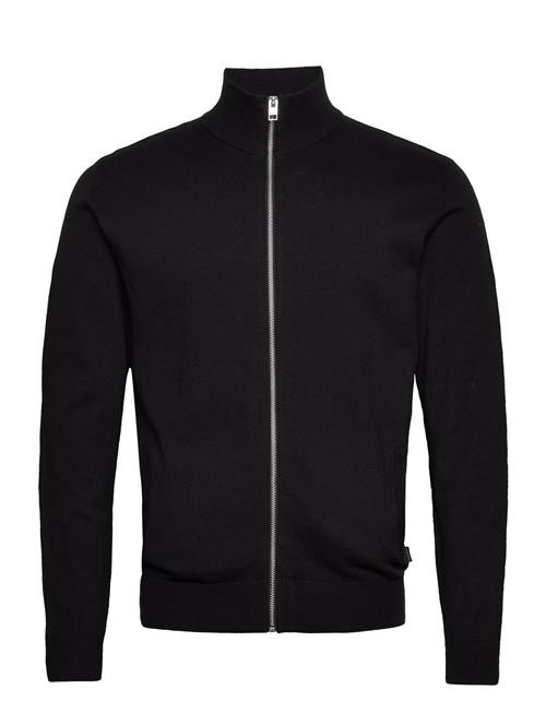 Jack & Jones Jjeemil Knit Turtle Zip Cardigan Noos Jack & J S Black