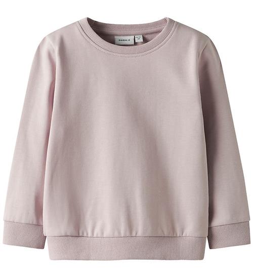 Se Name it Sweatshirt - NmnSeli - Burnished Lilac ved KidsWorld