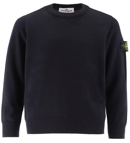 Stone Island Bluse - Uld - Navy