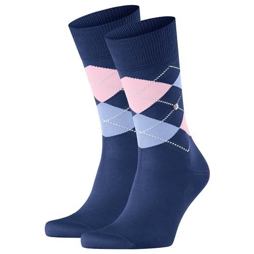 BURLINGTON Sokker  lyseblå / mørkeblå / pastelpink