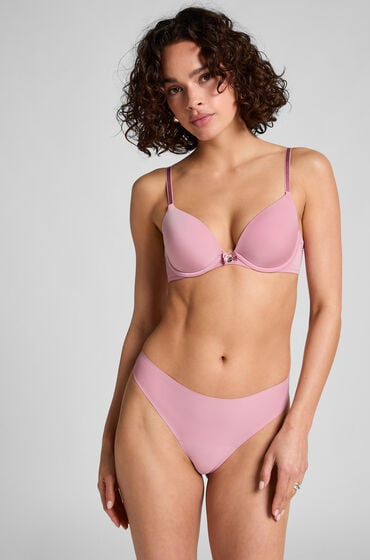 Hunkemöller Usynlig g-streng Lace Back Lyserød