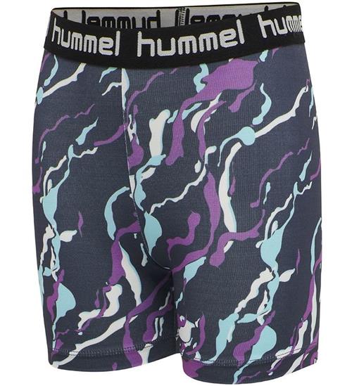 Hummel Shorts - Mimmi - Navy m. Mønster