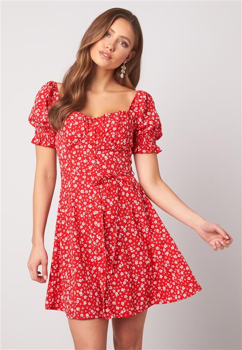 BUBBLEROOM Violie puff sleeve dress