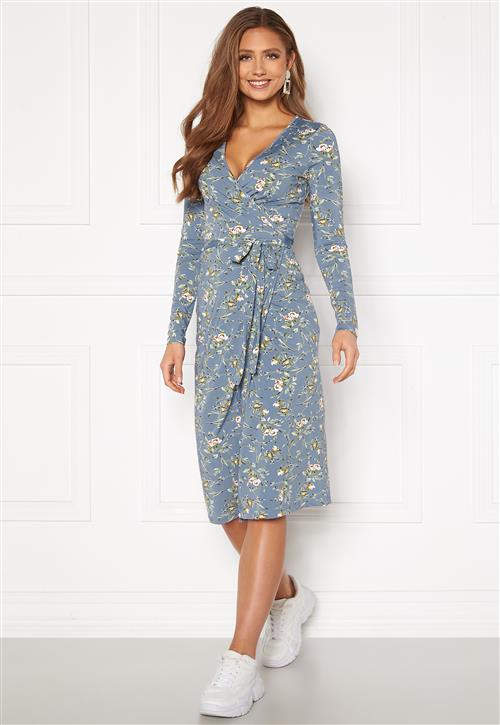 Chiara Forthi Sonnet wrap midi dress