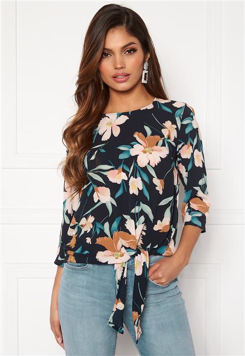 ONLY Nova Lux L/S 3/4 Knot Top
